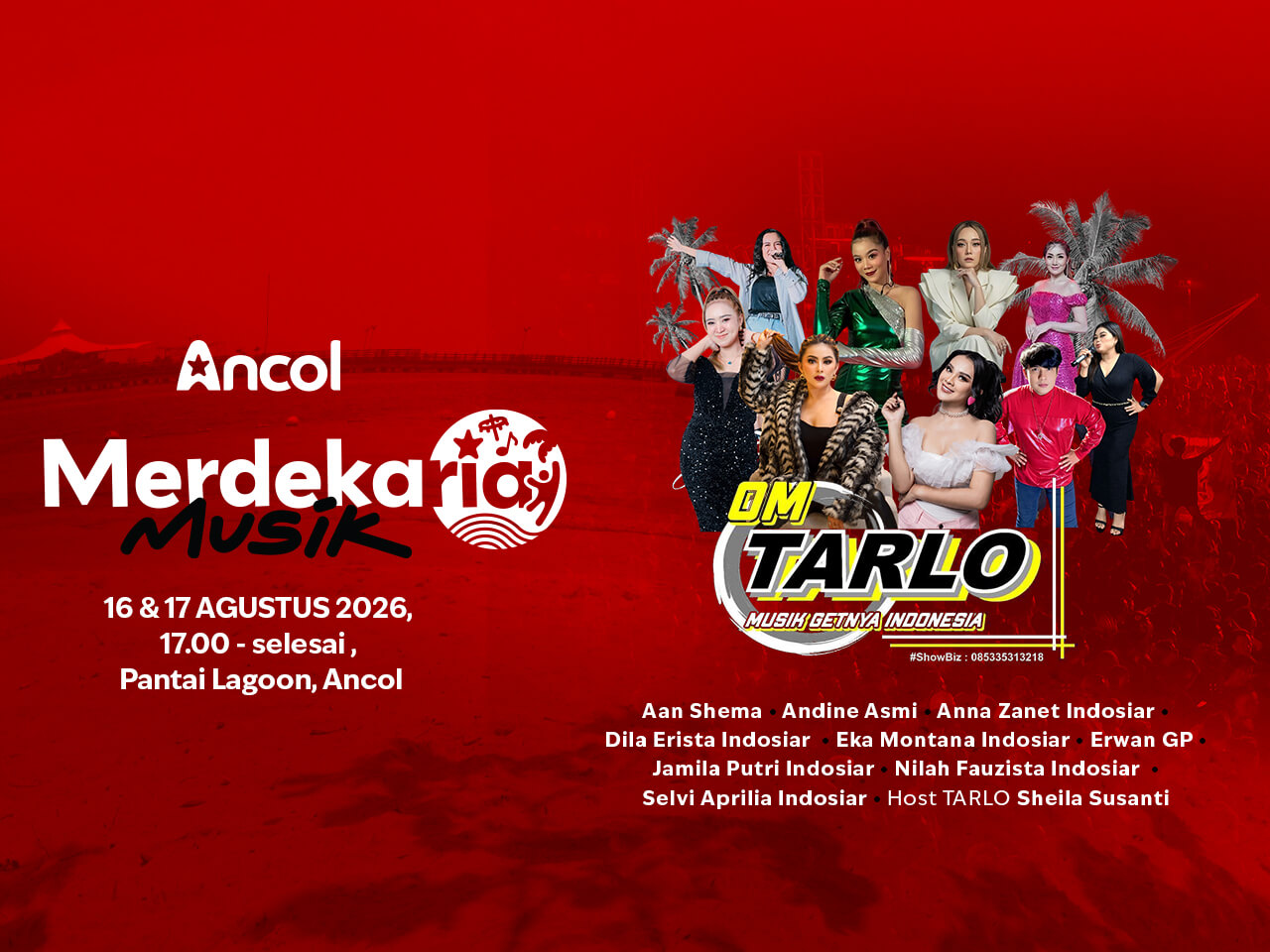 Serunya Merdeka Ria Bareng Om Tarlo, GRATIS!